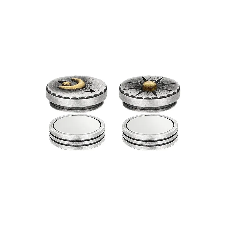 MYSH 925 Sterling Silver Clip On Earrings Unisex
