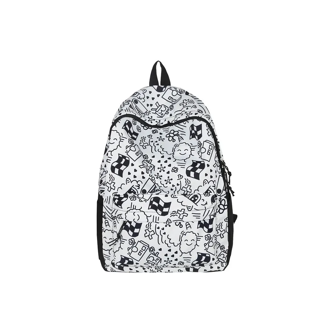 Bywhich Canvas Backpack Women's Black/Red