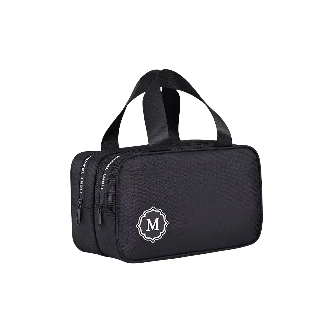 QEEDNS Мокрое сухое разделение двойной слой премиум водонепроницаемый переносной большой объем косметички