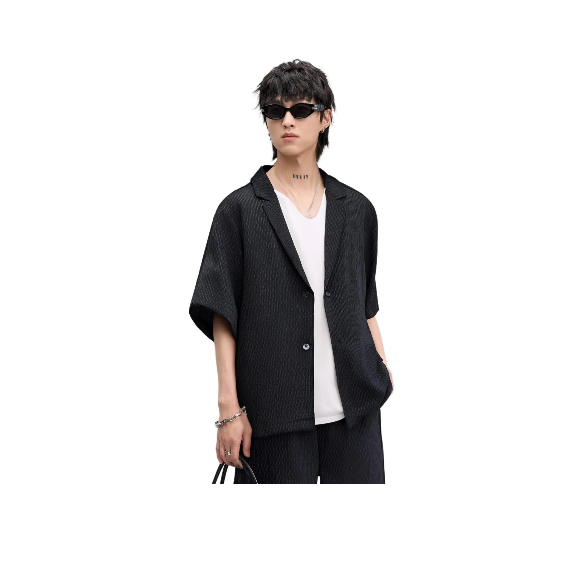 HERBEL Business Suits Men's Black