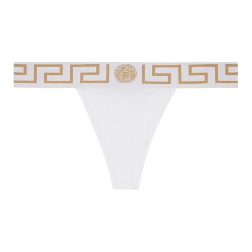 VERSACE Greca Border Stretched Thongs