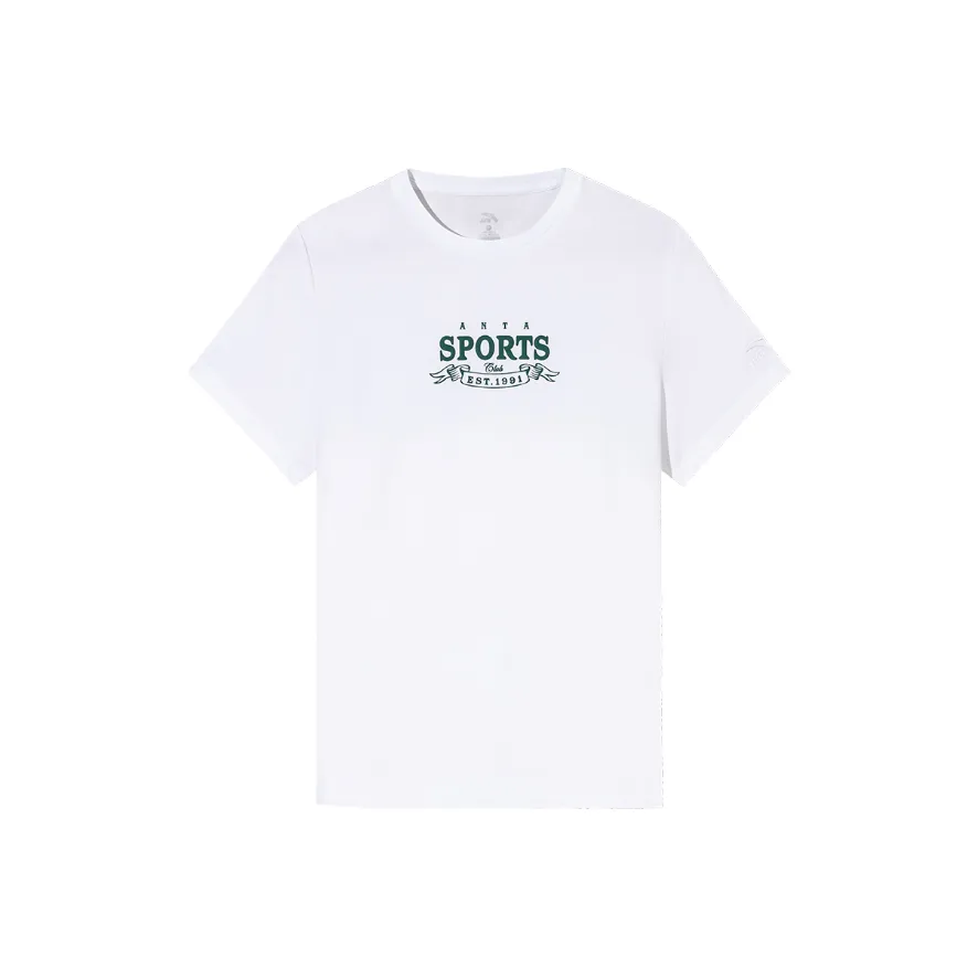 ANTA Life Collection T-Shirt Женская Снежно-Белая