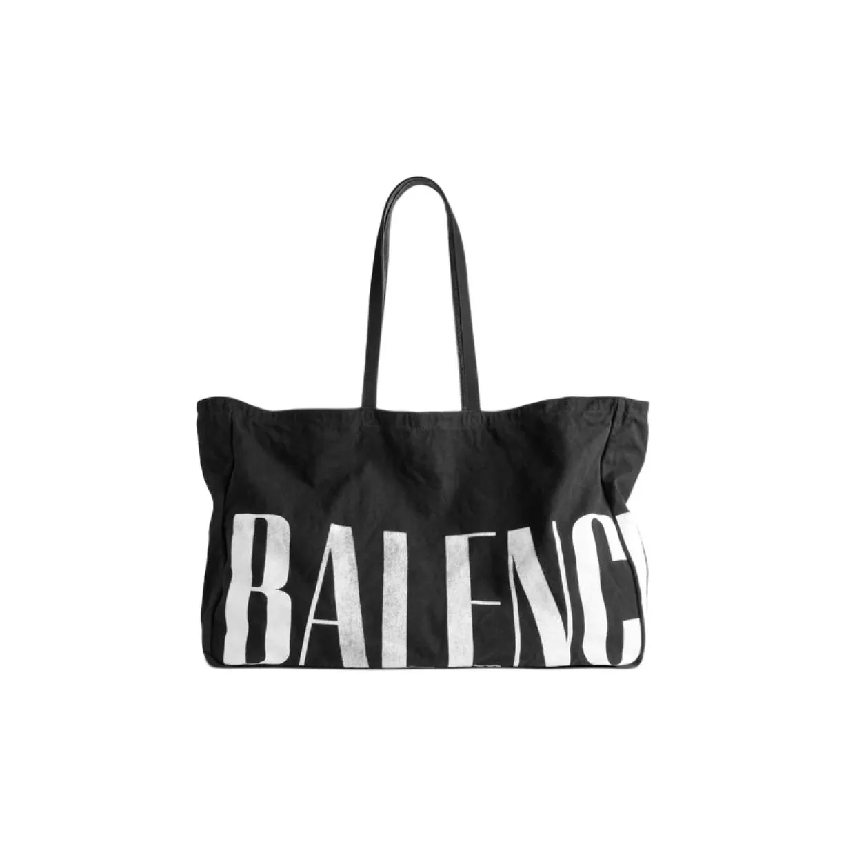 Balenciaga EDITOR Fabric Tote Bag, Shopping Bag, Shoulder Bag Tubas Women's Black