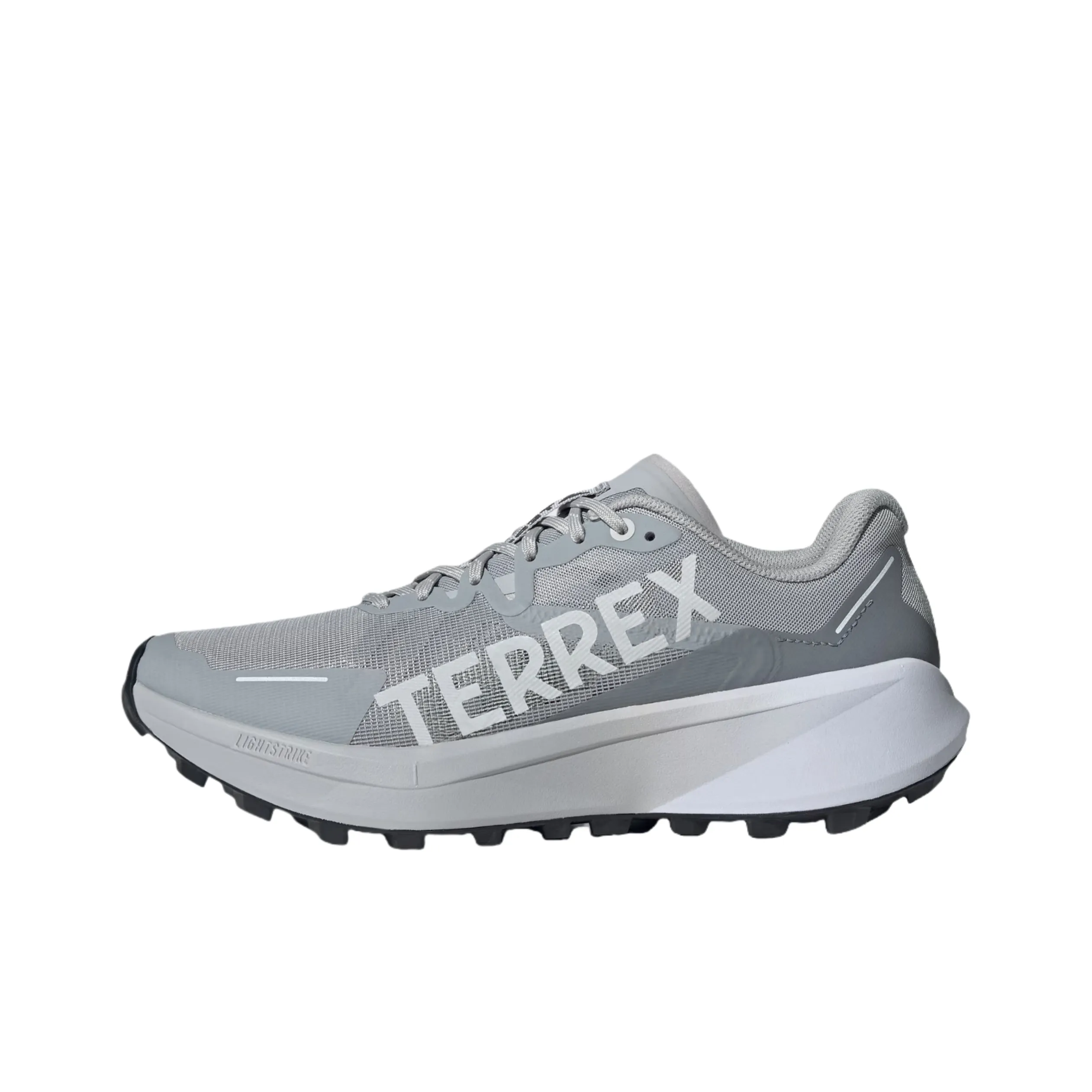 adidas Terrex Agravic 3 Slip Устойчивый к истиранию Низкий Топ Беговые кроссовки Мужской Светло-серый