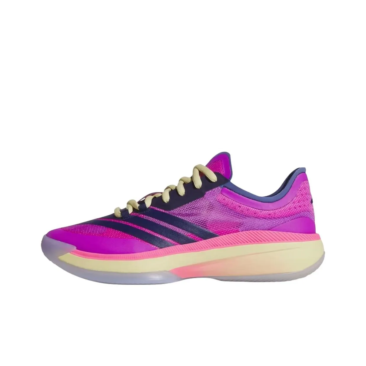 Adidas Adizero Select 3,0 Low Топ Баскетбольные кроссовки Унисекс Фиолетовый