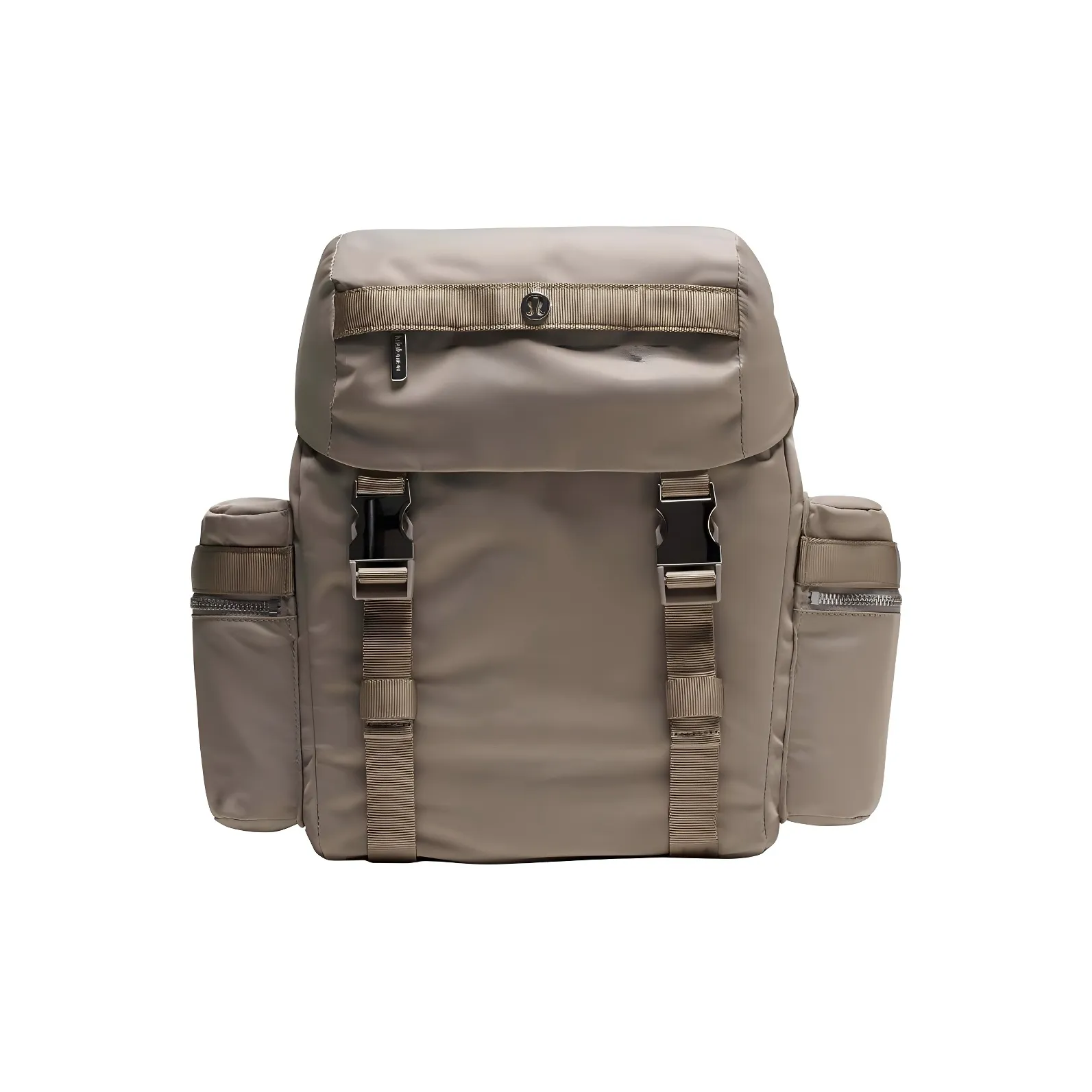 lululemon Нейлон Рюкзак Мини Унисекс Warmly Питьевой Серый