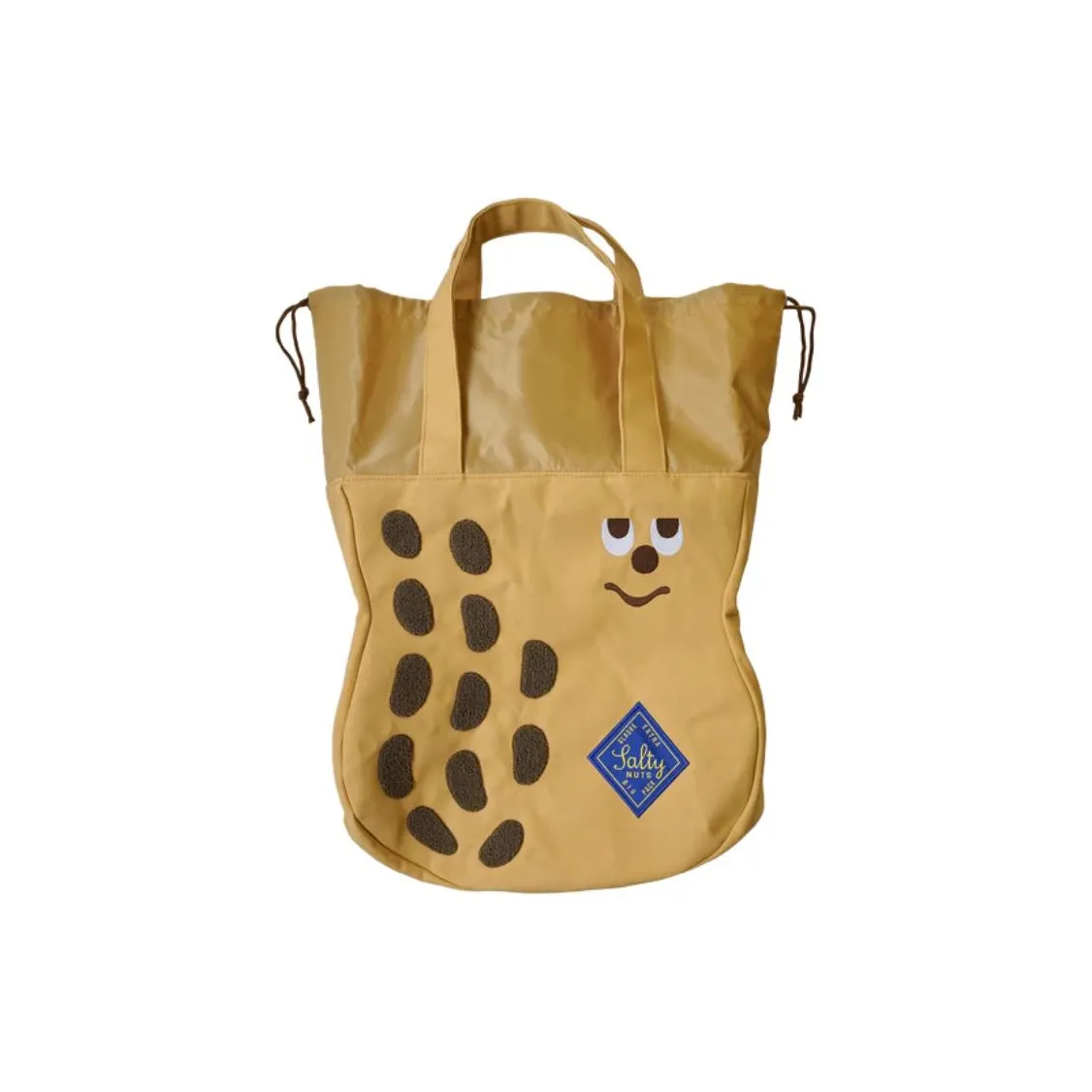 GLADEE Холст Тоут Сумка Сумка для покупок Холст Сумка Сумка через плечо Большая Женская Желто-Коричневая