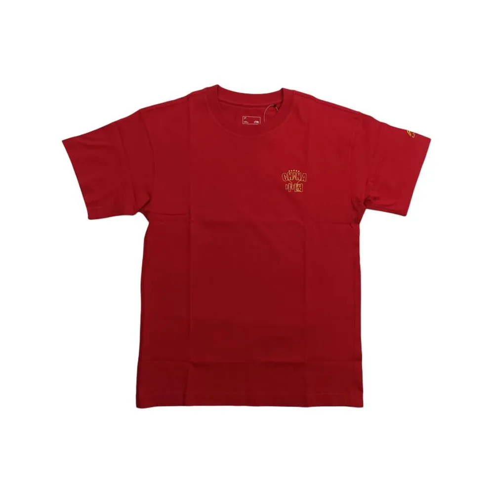 LINING Красный Мужская Футболка