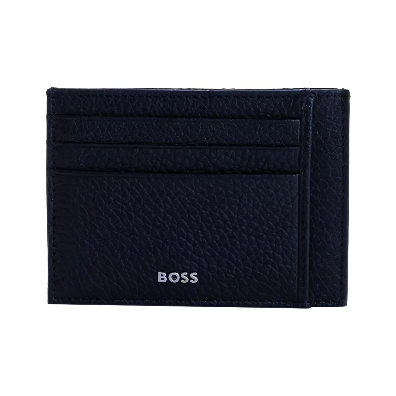 HUGO BOSS Cow Leather Wallet Men's Black