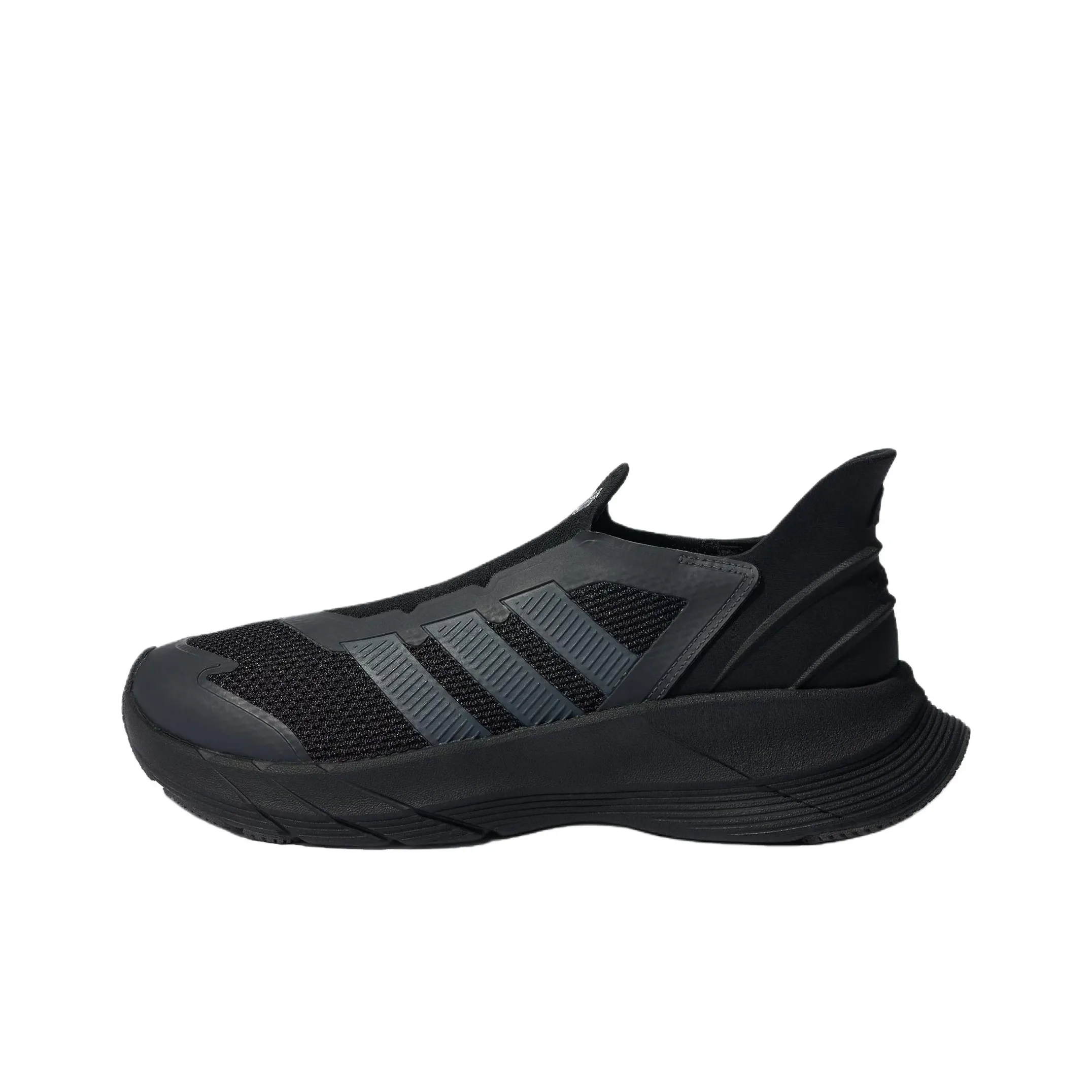 Adidas Slip-resistant Abrasion-resistant Low-top Беговые кроссовки Унисекс Черный Серый