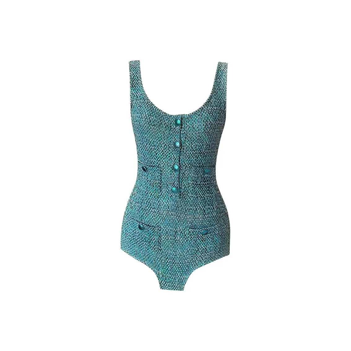 IQC Павлиний зеленый Женское боди