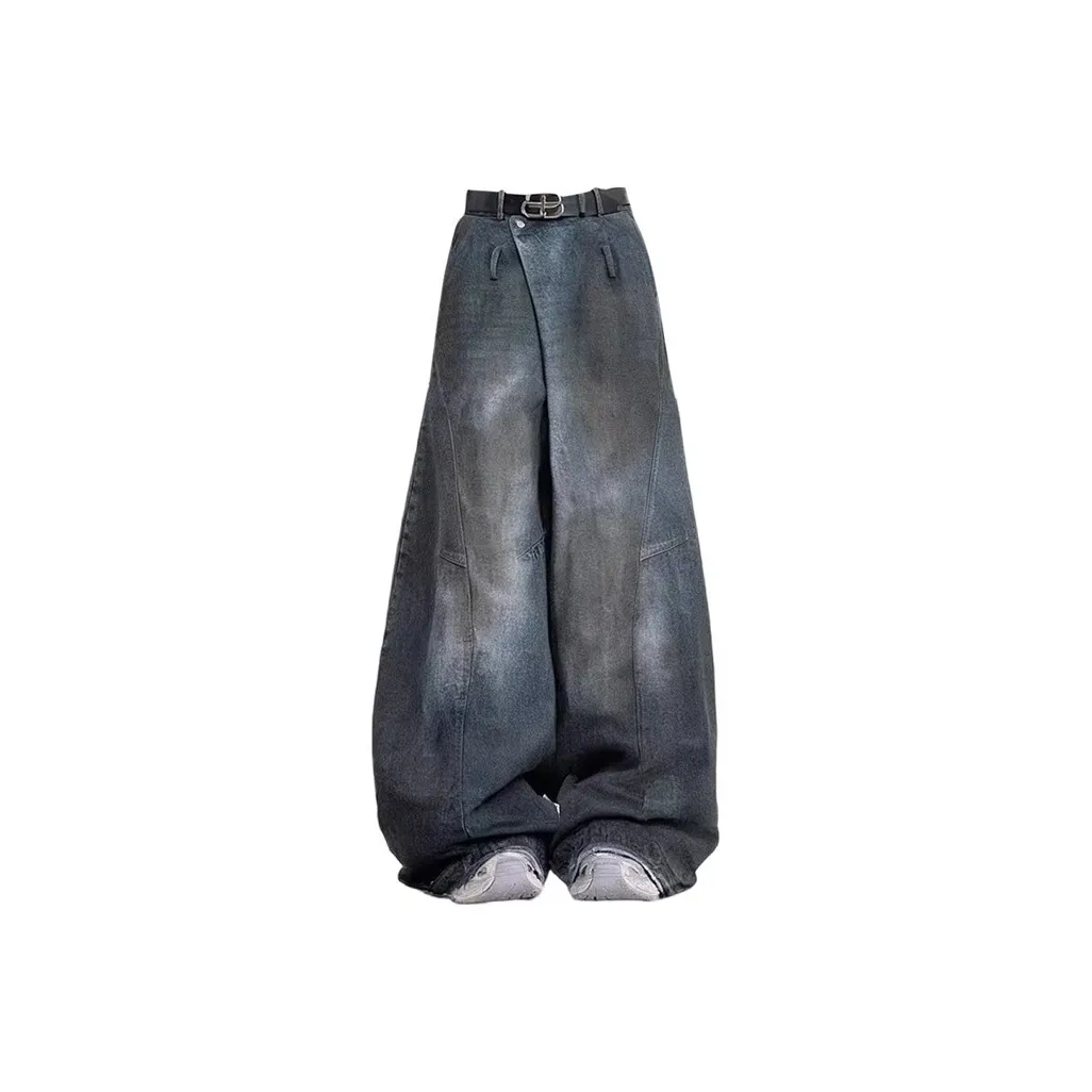 GEOGRE ALEX Синий Унисекс Джинсы