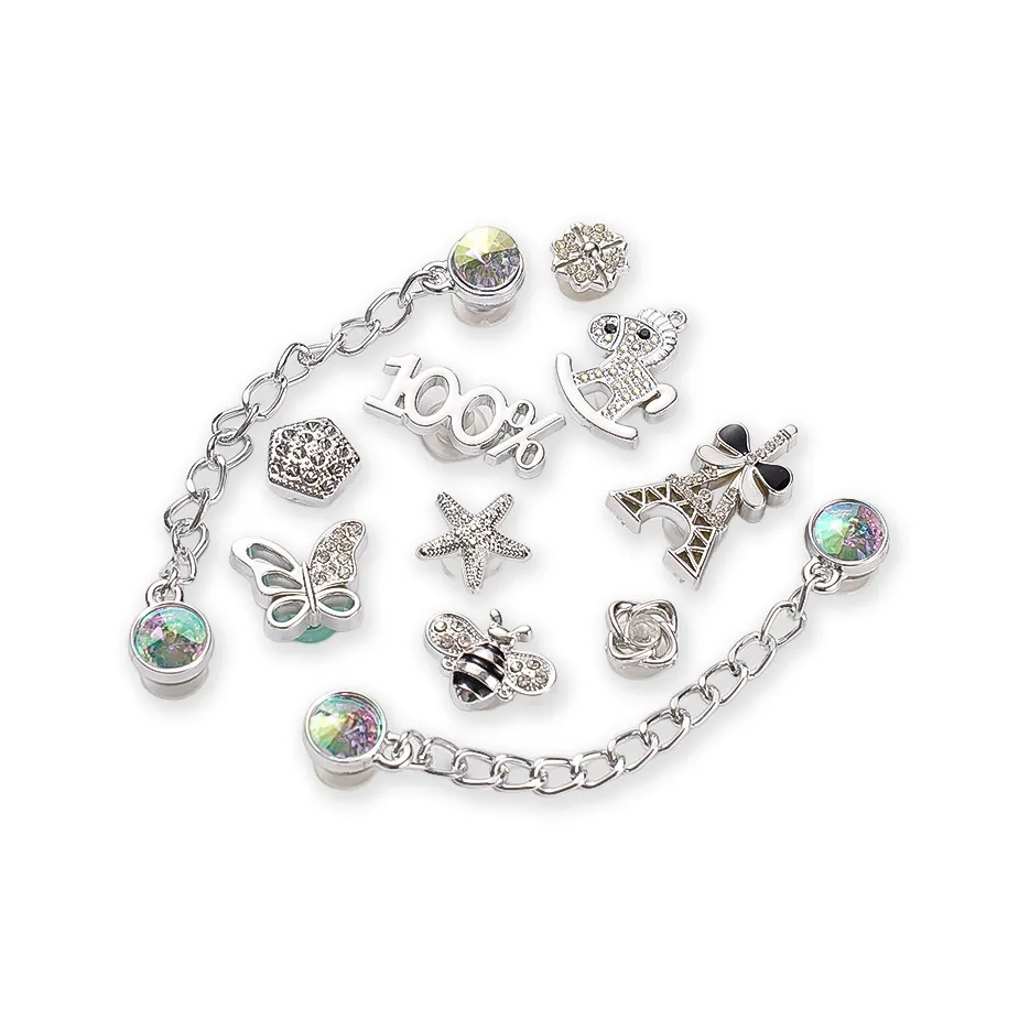 YOUWEI Смола CHANEL Inspired Креативные DIY Аксессуары для обуви Унисекс