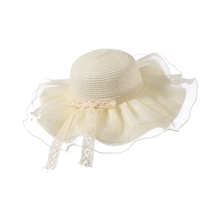 YUZHAOLIN Straw Woven Sun Protection Hats Women's