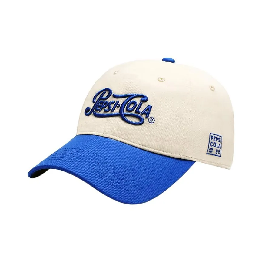 Pepsi Хлопок Удобные Кепки Унисекс Черный Экрю Синий Белый Зеленый Белый Угольный Серый Темно-Синий Синий Коричневый