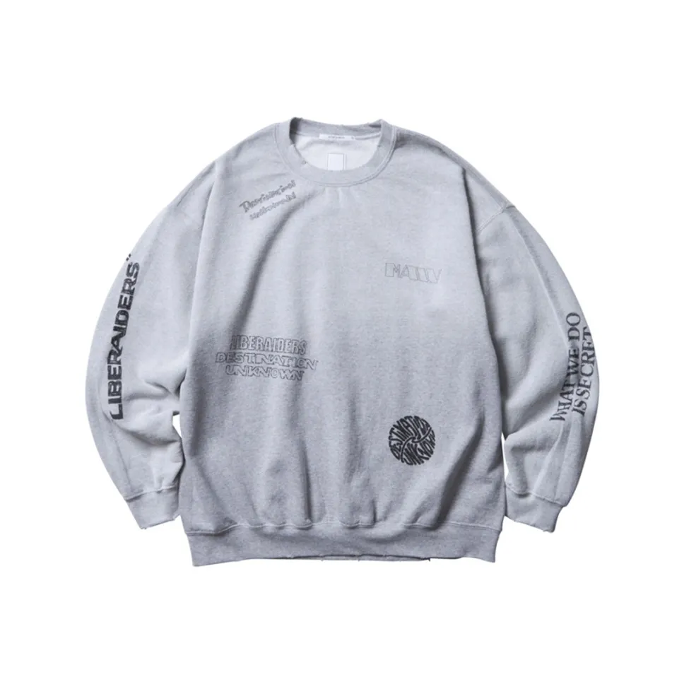Liberaiders Серый Унисекс Свитшоты