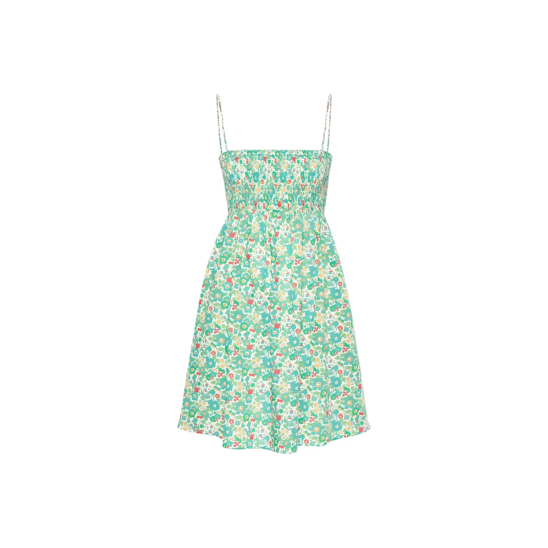 MC2 SAINT BARTHELEMY SS24 Slip Dress Women's Green