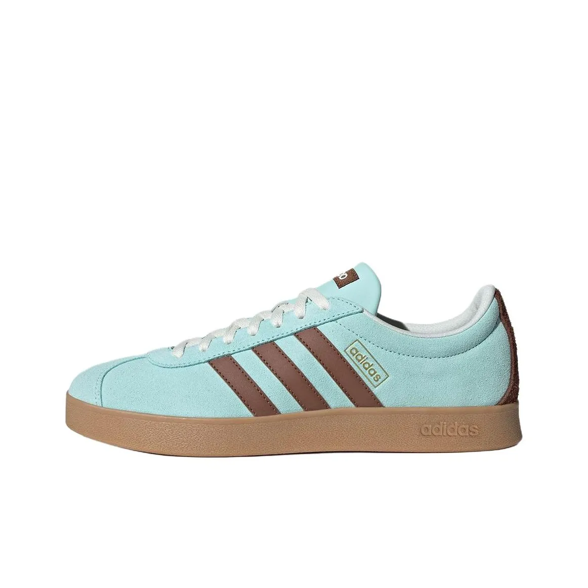 Adidas Vl Court Classic Slip-Resistant Abrasion-Resistant Low-Top Skateboard Shoes Unisex Blue Adidas Vl Court Classic Slip-Resistant Abrasion-Resistant Низкие Скейтборд Кроссовки Унисекс Синий