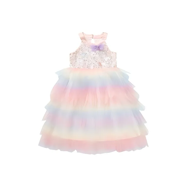 Lanza Платье Розовое для детей 3-7 лет