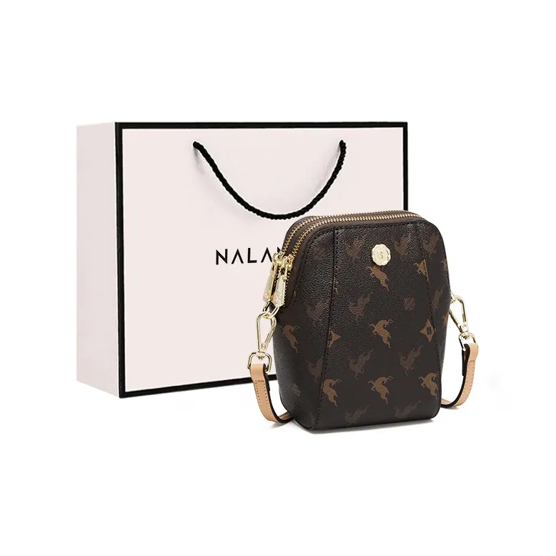 Narandu ПВХ Чехол для телефона Мини Женский Кофейный