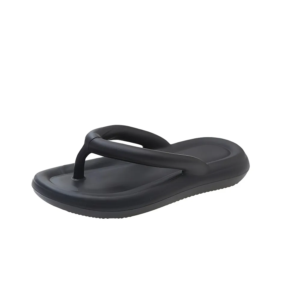 NANJIREN Quiet Odor Resistant Abrasion Resistant Slip Resistant Flip Flops Women's
