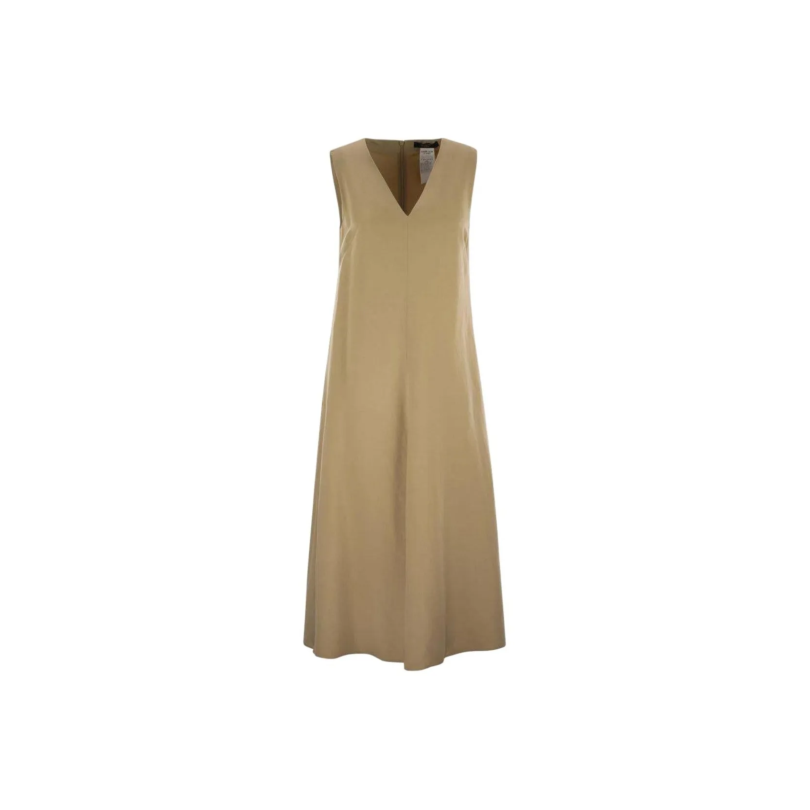 Weekend Max Mara Egoista V Neck Sleeveless Midi Dress