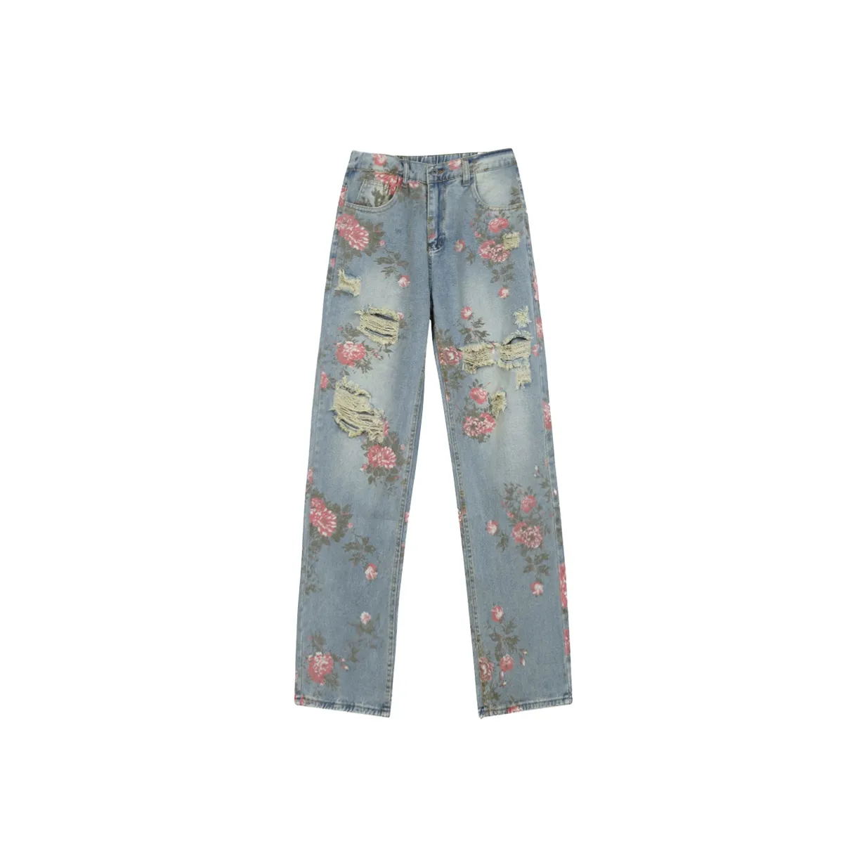 HELEH Синий Унисекс Джинсы