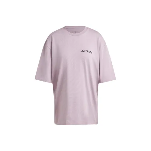Adidas TERREX Светло-фиолетовые Женские Футболки