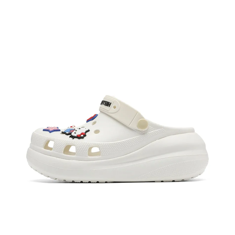 Хелло Китти Sanrio series Puff Облако Garden Shoes Маленький Talent DIY Веселье Детство Сабо Женские