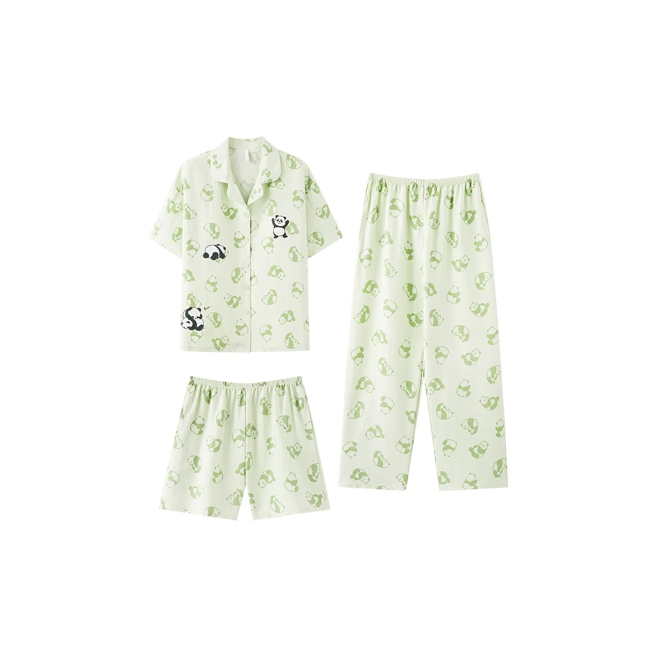 Pretty lady Светло-зеленый Женские Пижамные комплекты