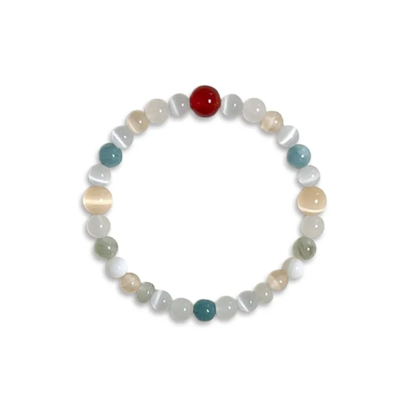 LuluCanaan Стекло Кошачий глаз Браслеты Женские