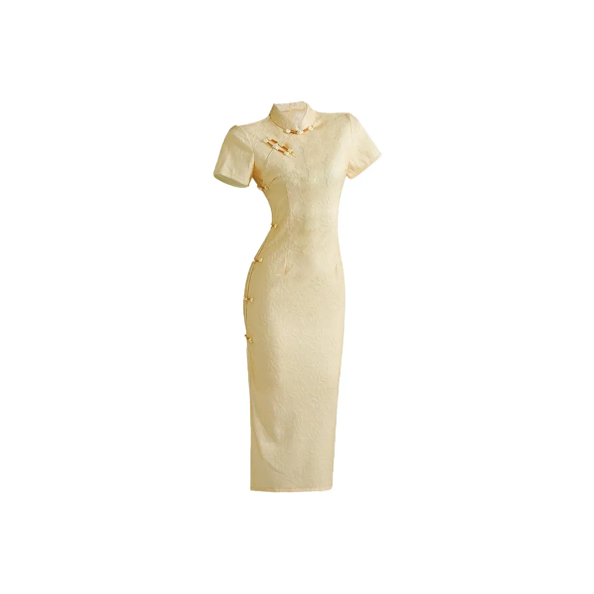 QIAOMONVHAI Короткое платье с короткими рукавами для женщин