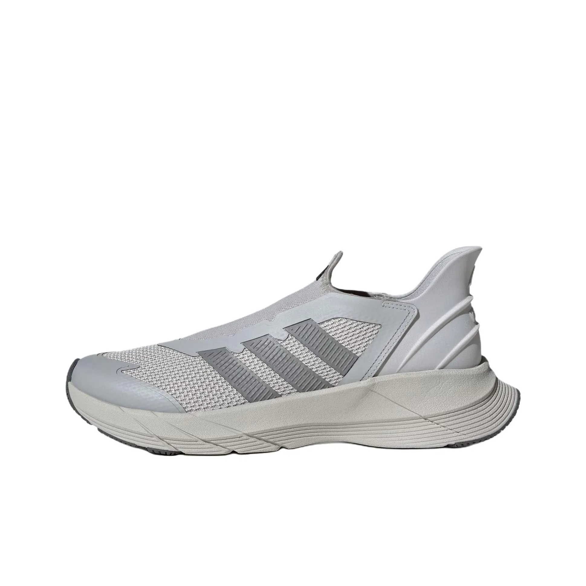 Adidas Slip-resistant Abrasion-resistant Low-top Беговые кроссовки Унисекс Серый