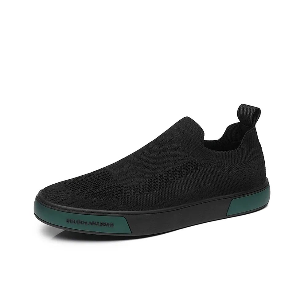 SENJIALUO Износостойкий Легкий Низ Резистентный Низкий Топ Повседневный Мужской Черный