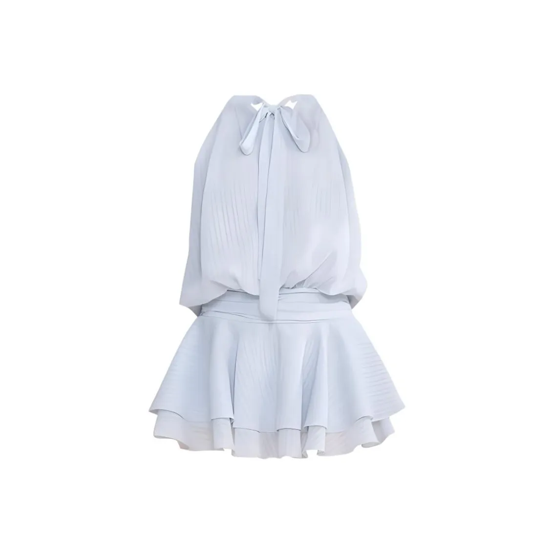 EFCR Голубо-серый Женские Платья без рукавов