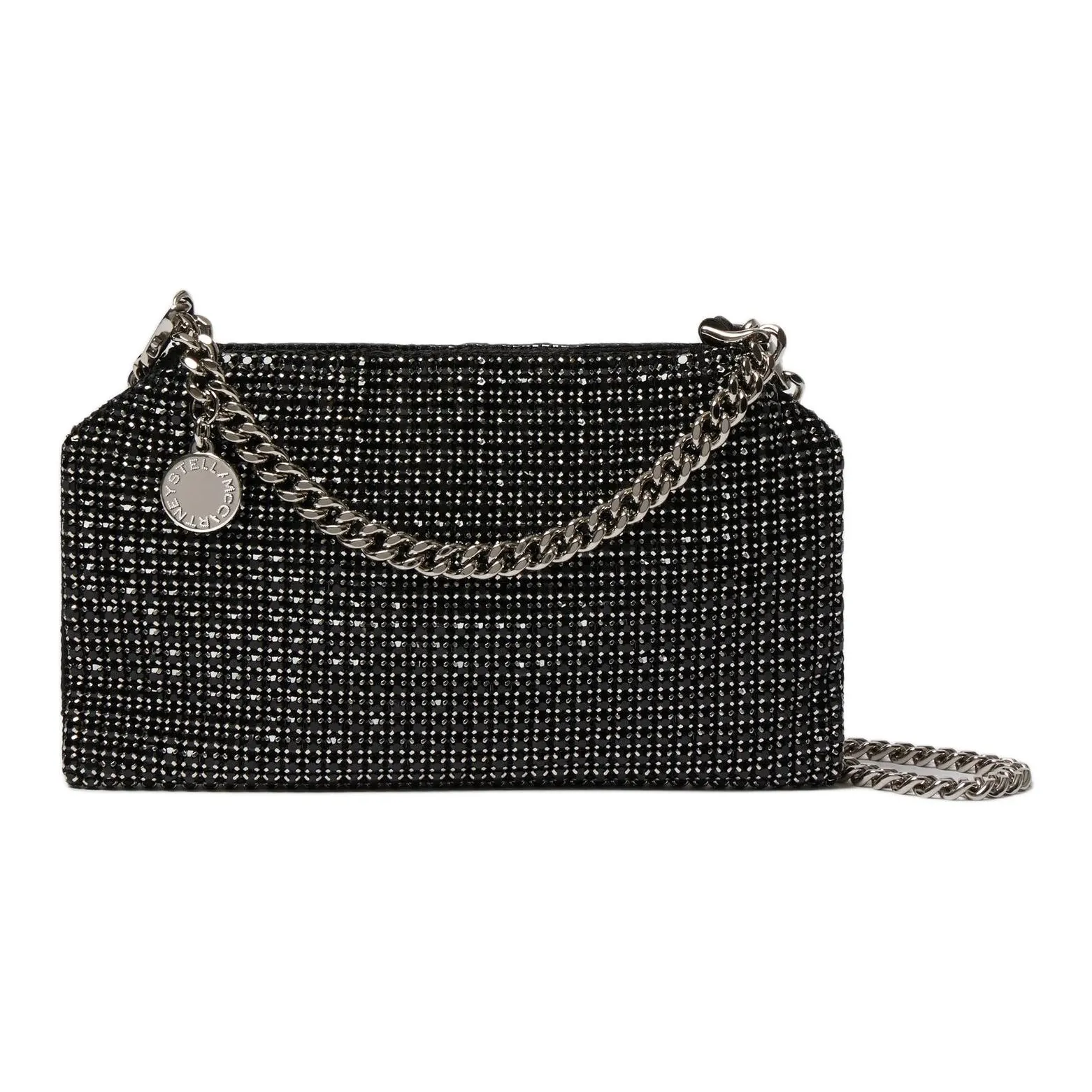 Stella McCartney Falabella Embellished Mesh Shoulder Bag