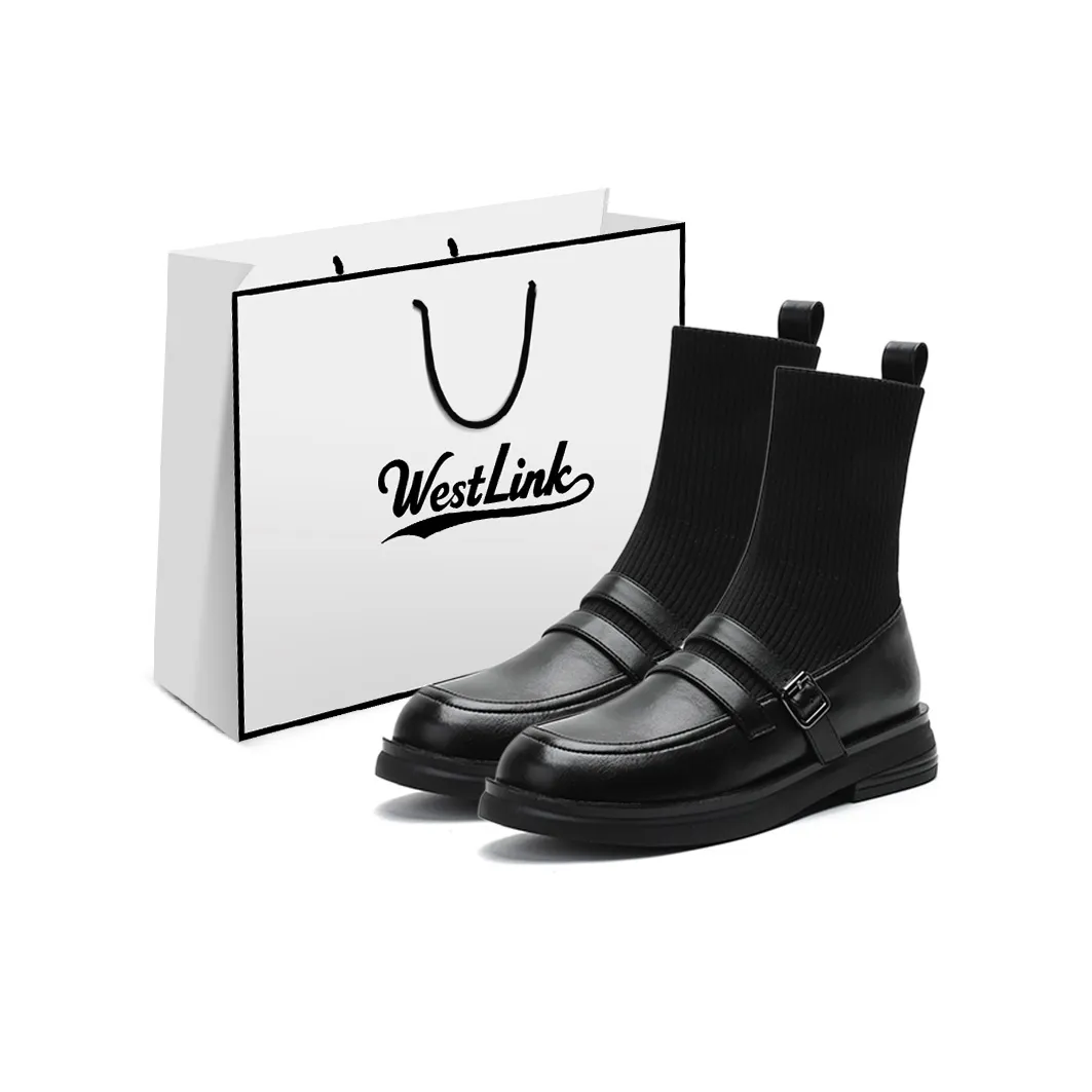 WESTLINK Ботильоны 3,4CM Женские Черный