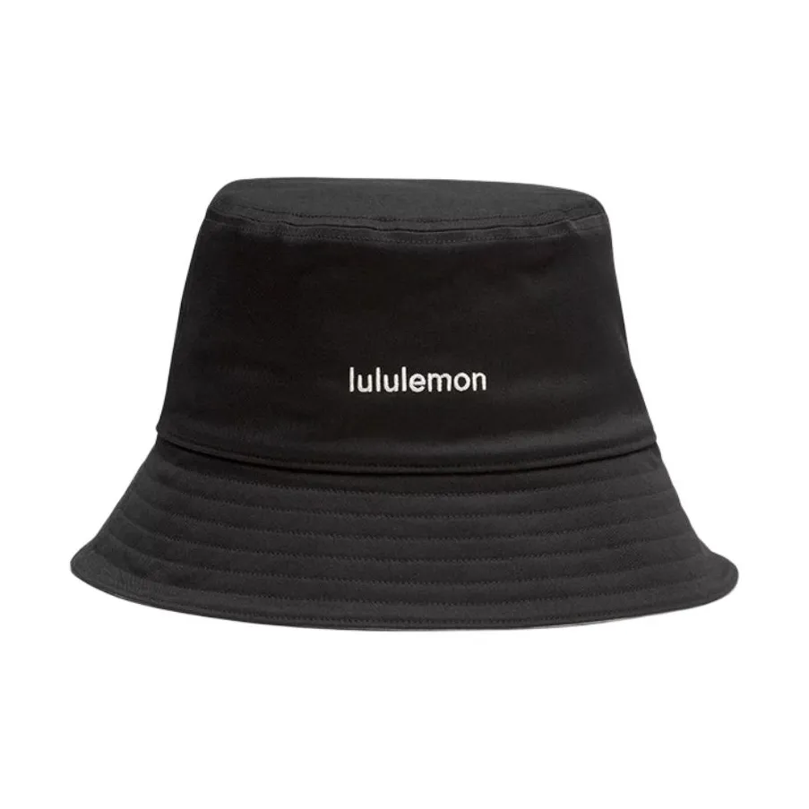 Lululemon Cotton Blend Bucket Hats Unisex Black