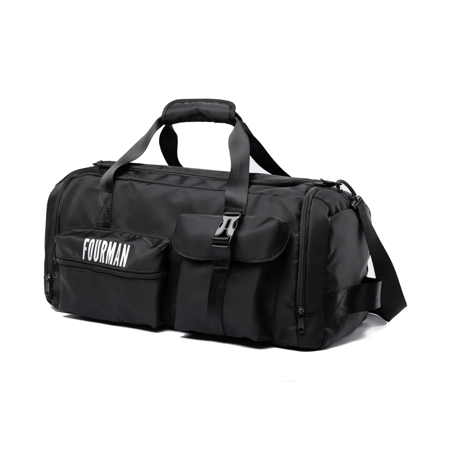 MOYYI Oxford Backpack 42L Unisex Black/Gray