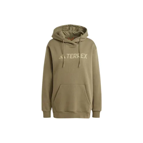 Adidas TERREX Оливковый Мужской Свитшот
