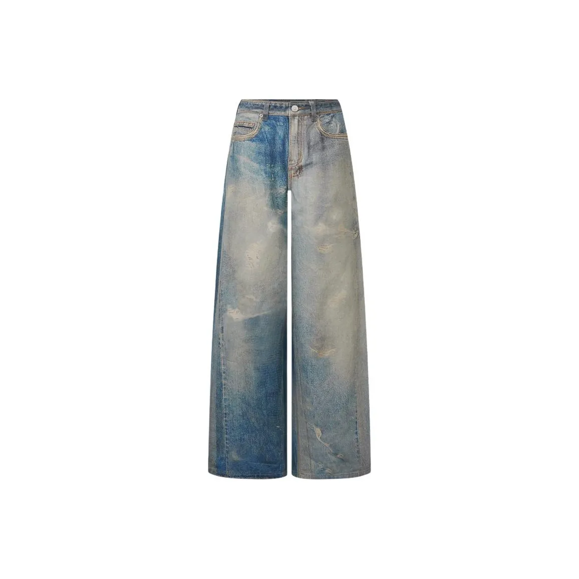 Ann Andelman Синие Женские Джинсы