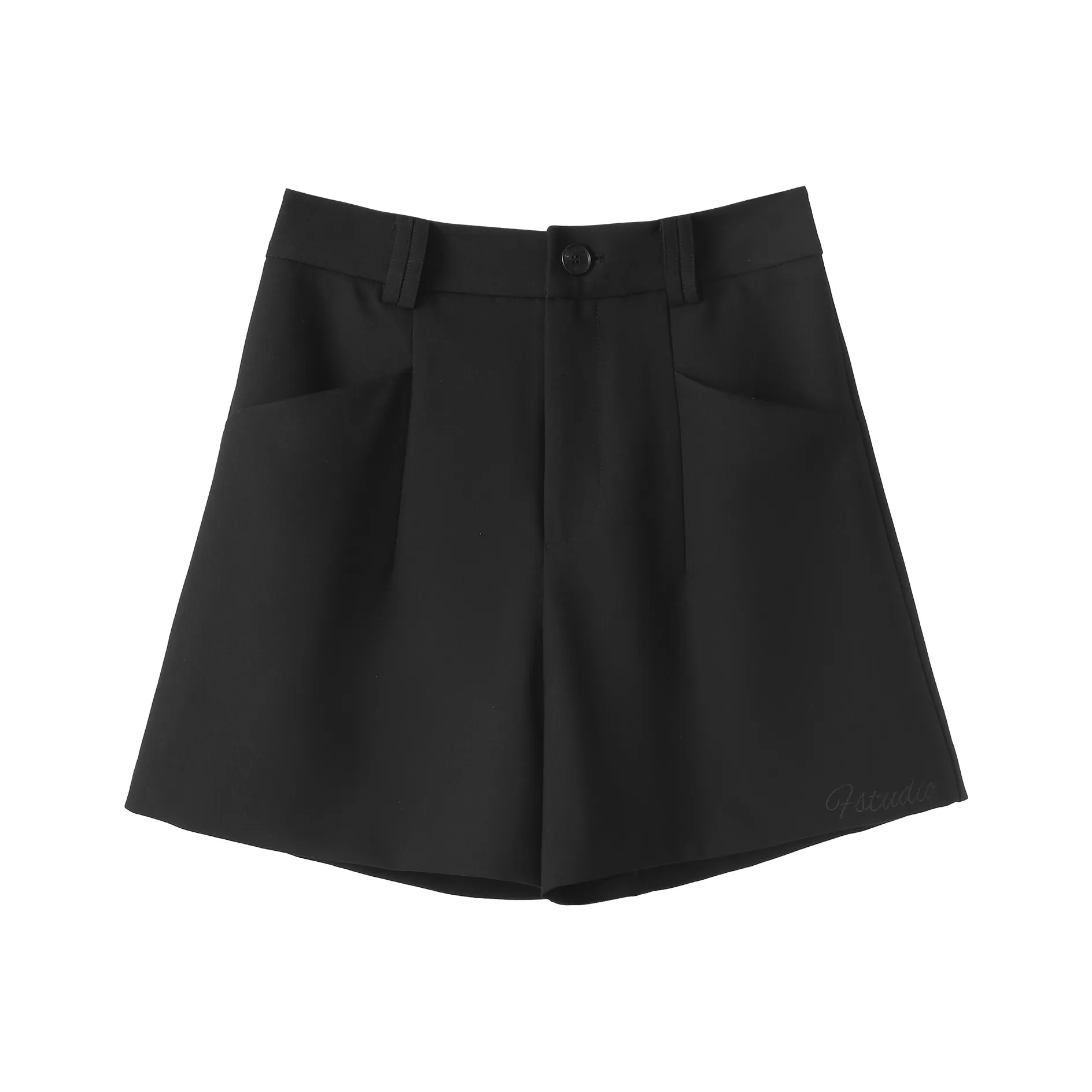 Fstudio Летний Корейский стиль Сладкий и Пряный Комплект HIGH RISE Утягивающие Повседневные Шорты Женские