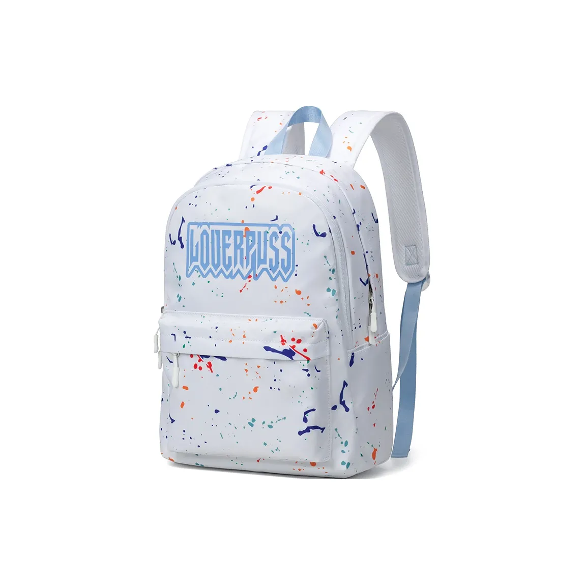 NOT ME Ткань Рюкзак Обычный Унисекс Краска-спрей Белый