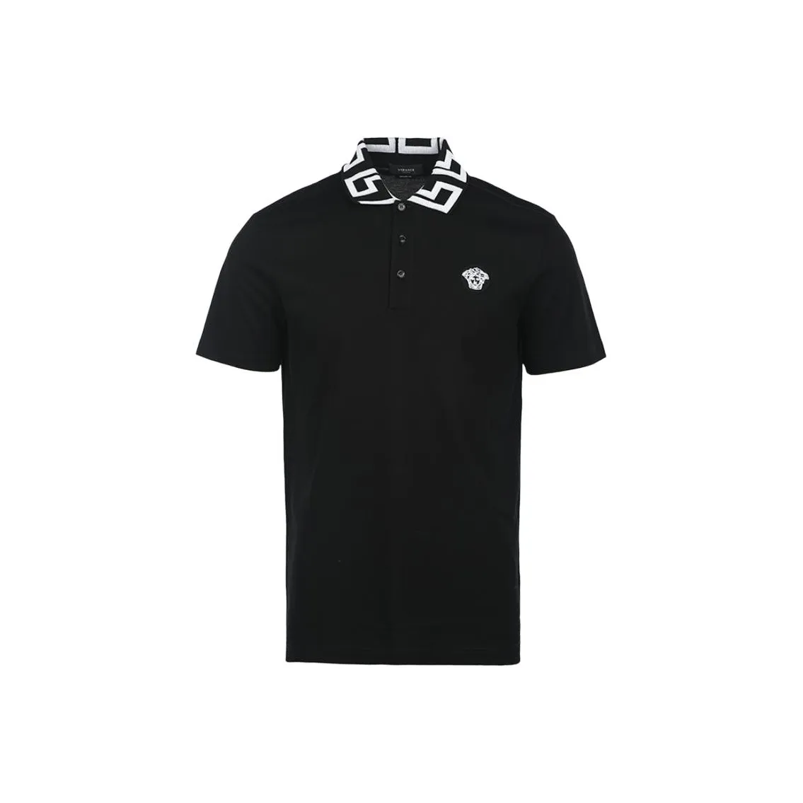 VERSACE Polo Shirts Men's Black