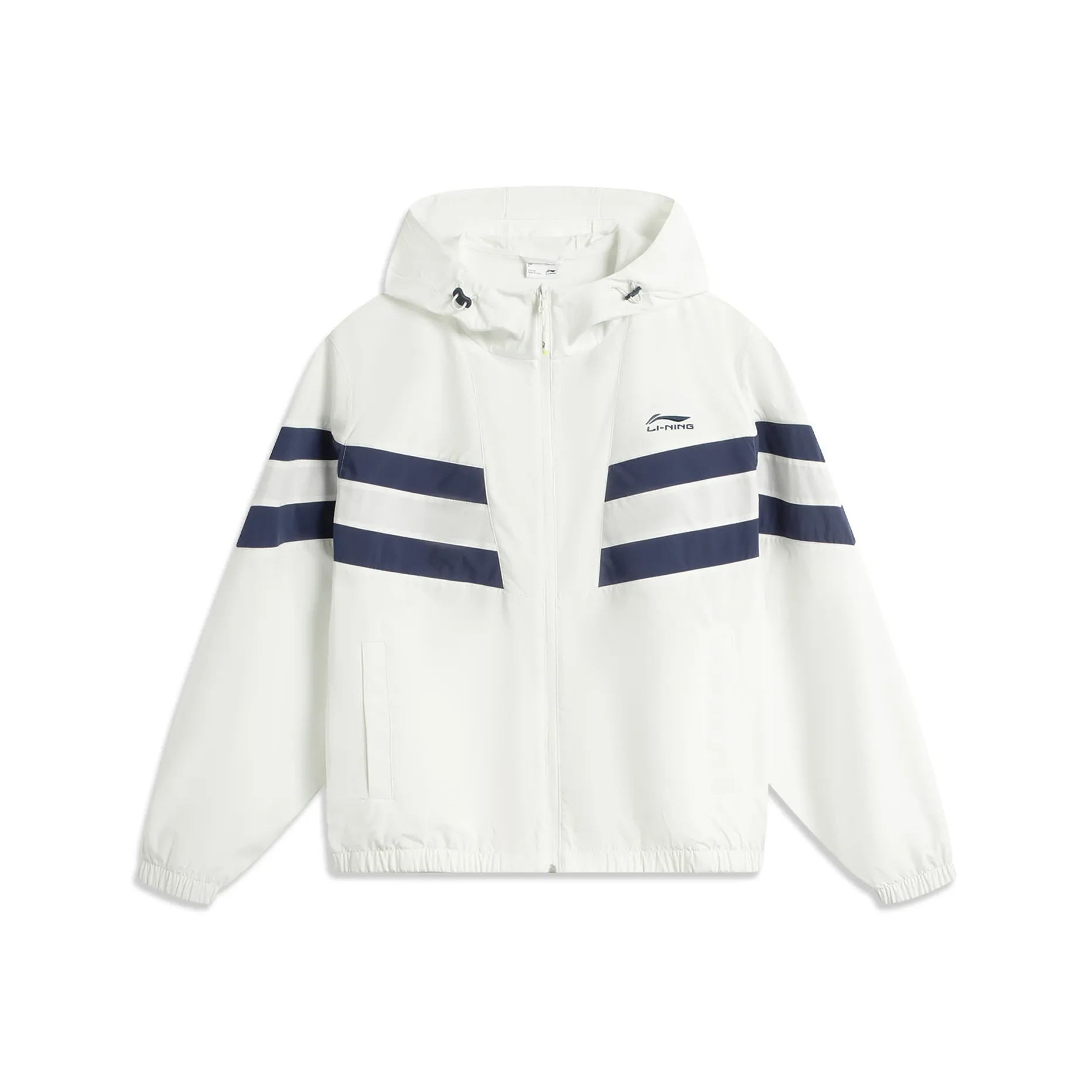 LINING Sports Life Collection Тренчкот Мужской Айвори Темный Корабельный Синий