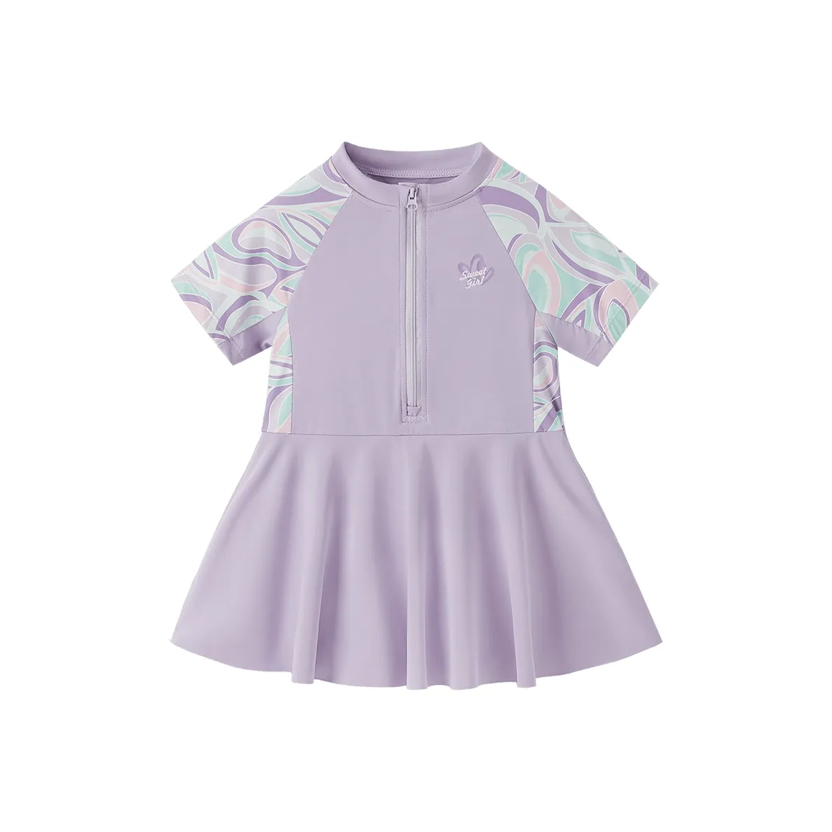 JELLYBABY Детский купальник фиолетовый для детей 3-7 лет