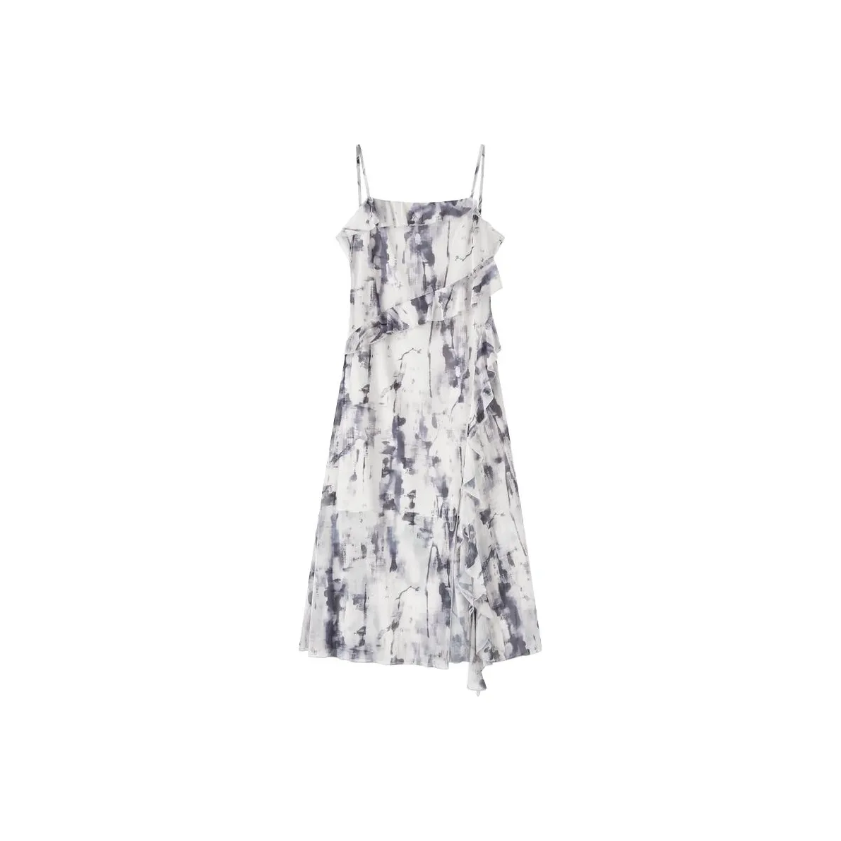 SHUXI Slip Dresses Women's Smoky Mist Purple