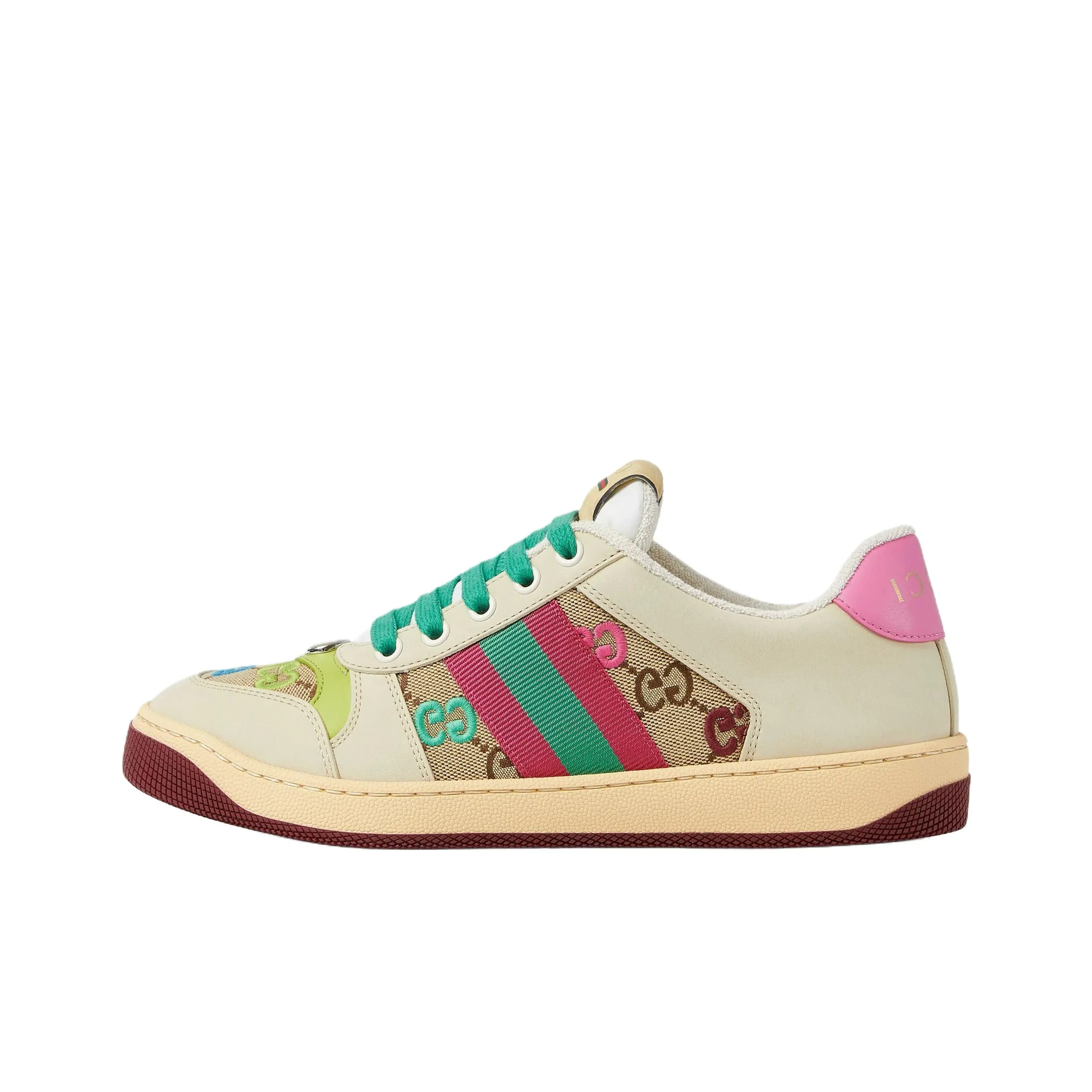 gucci accessories Screener Low Top Skateboard Shoes Women's White