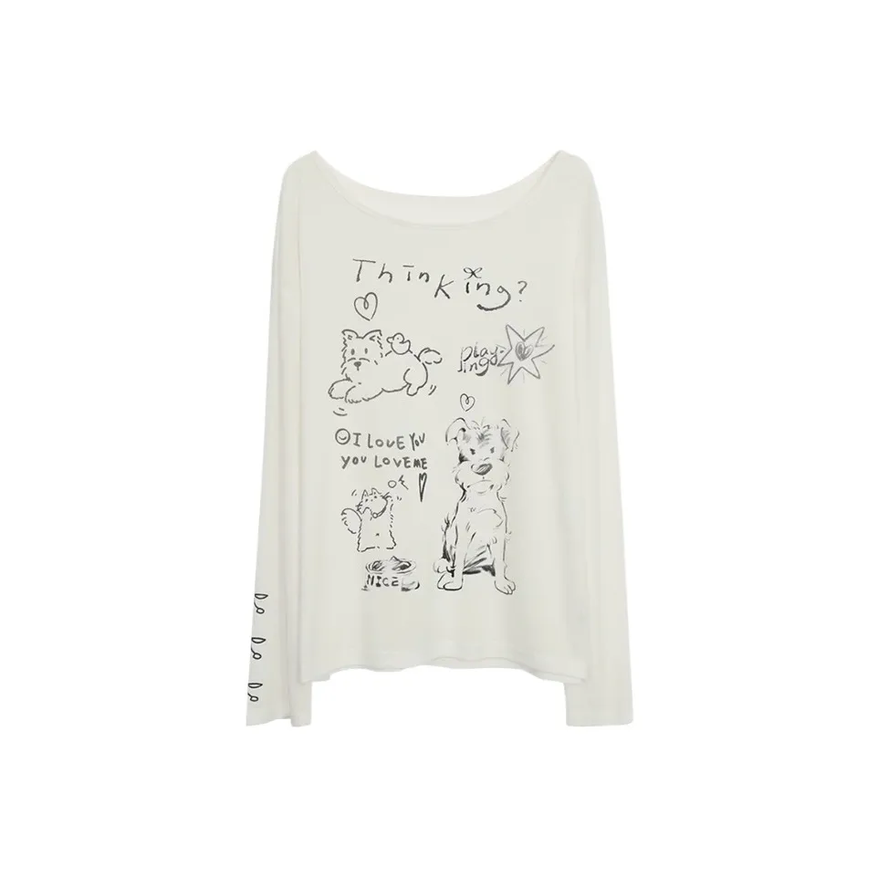 ACJL Белые Женские Футболки