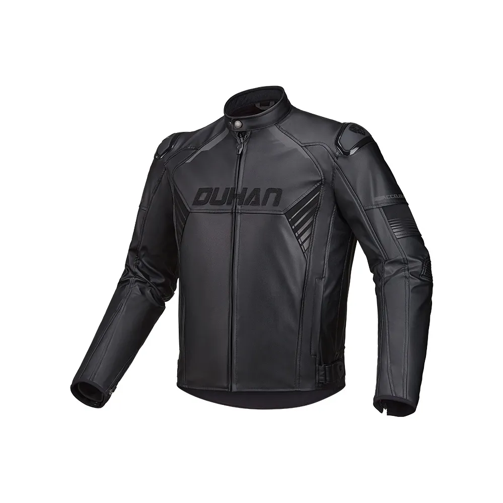 Duhan Motorcycle Jacket Men's Black